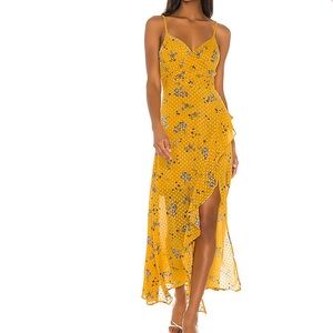 ASTR Bette Dress in Marigold